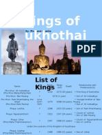 Thai Studies Sukhothai Presentation