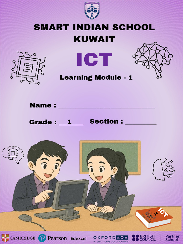 ICT Learning Module 1 - Smart Indian School | PDF