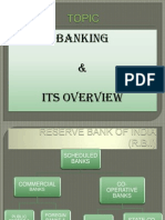 Banking and Its Overview Ppt