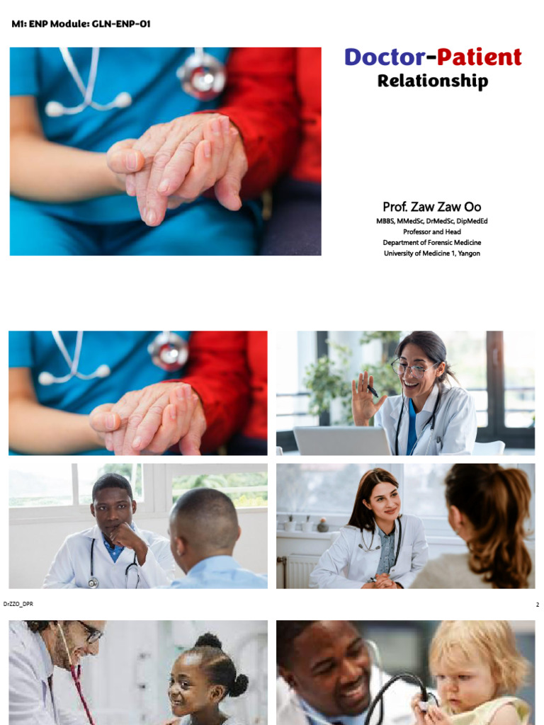 Doctor-Patient Relationship Overview | PDF | Patient Safety | Physician