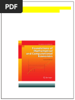 Microeconomic Theory and Computation Mith Maxima (Michael R