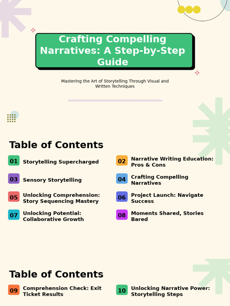 Master Storytelling Techniques Guide | PDF | Narrative | Storytelling