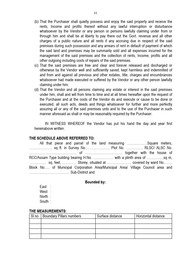Pages 29 Deed Sample 11 | PDF | Common Law | Private Law