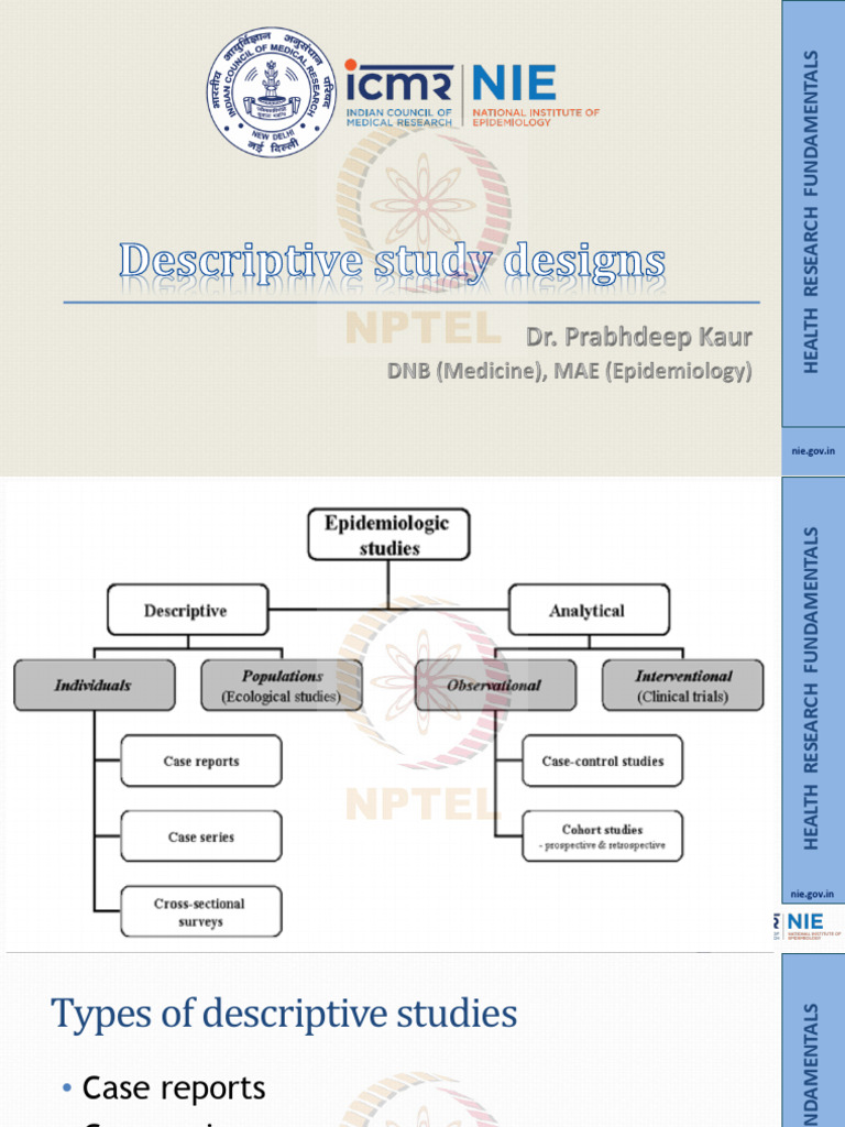 Health Research Study Types Explained | PDF | Preventive Healthcare ...