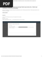 Data Domain UI Access: Expired Certificate Fix | PDF | Public Key ...