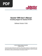 Questa Sim User Manual