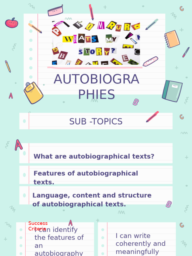 How to Write an Engaging Autobiography | PDF