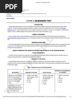 Usp 61 Microbiological Examination of Nonsterile Products Microbial ...