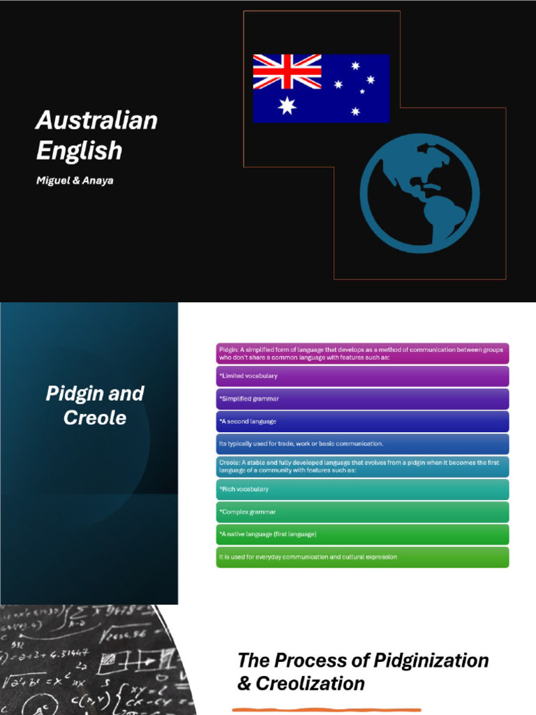 Understanding Australian English Variants | PDF | English Language ...