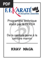 Programme Technique Krav Maga