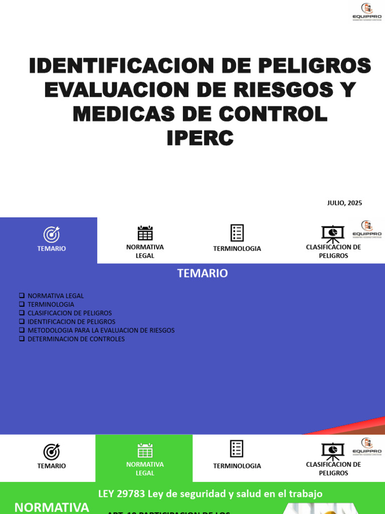 IPERC: Identificación y Control de Riesgos | PDF | Riesgo | La seguridad