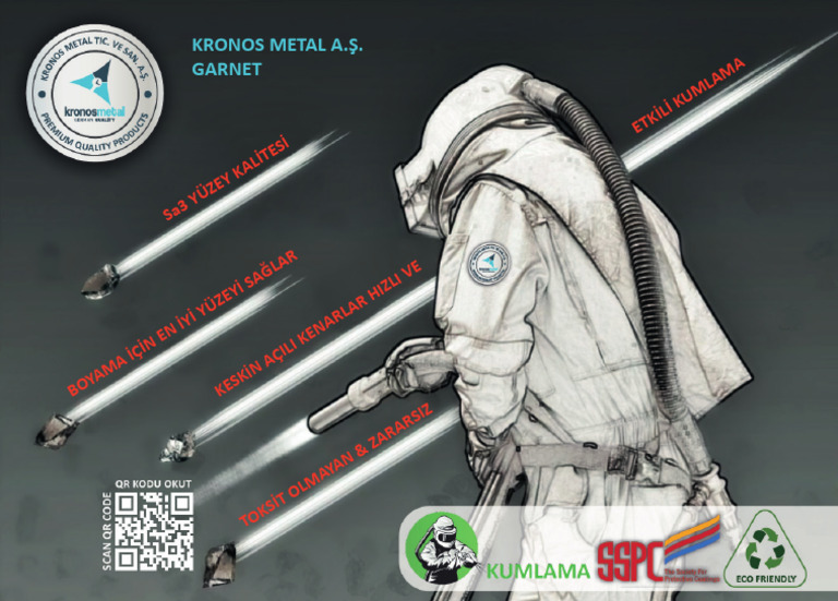 Kronos Metal A.Ş. Garnet Kumlama Banner | PDF