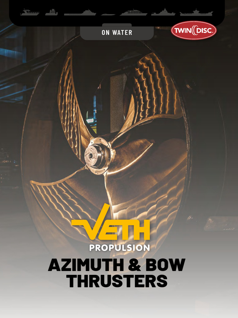 Veth Propulsion Azimuth Thrusters Overview | PDF | Marine Propulsion ...