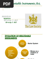 Download Negotiable Instruments Act 1881 Ppt Download by Amritha Ks SN91808251 doc pdf