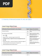 Price Elasticity and Total Revenue Analysis | PDF | Price Elasticity Of ...