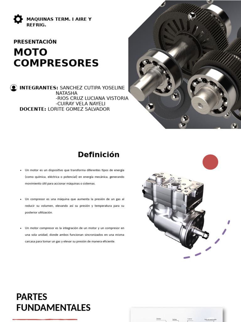 Motores Compresores | PDF | Refrigeración | Pistón