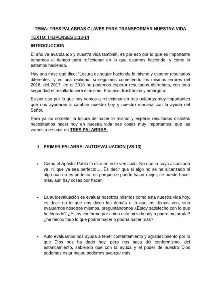 Tres Claves para Transformar Tu Vida | PDF | Ezra | Epístola a los ...