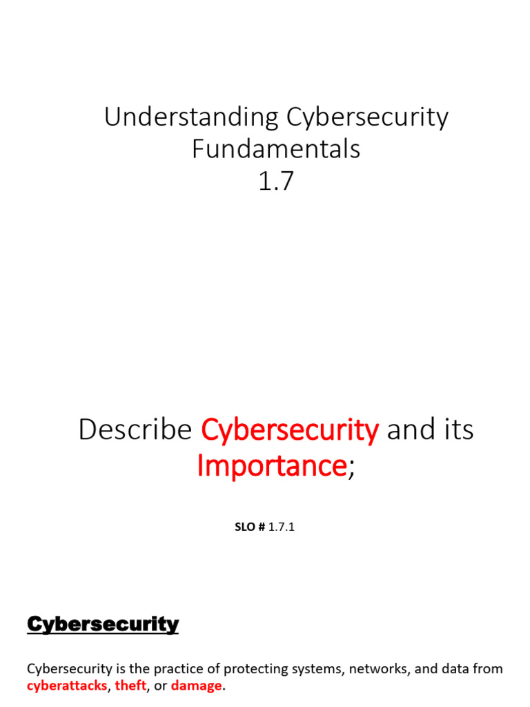 Chp+1 Cyber Security Part 6 | PDF | Security | Computer Security