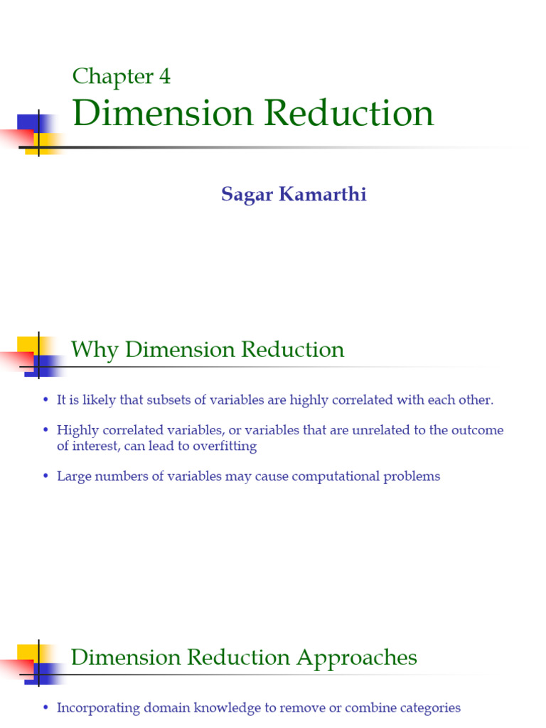 Dimension Reduction Techniques Explained | PDF | Factor Analysis ...