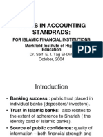 Accounting Issues - Islamic Banks