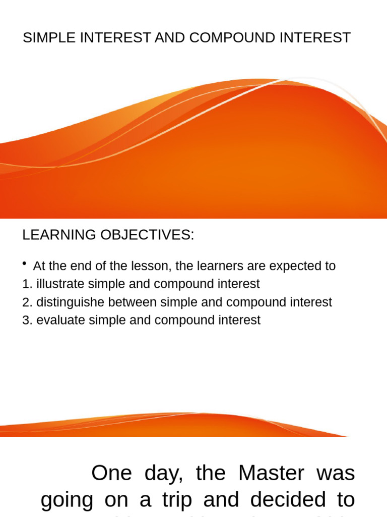Simple Interest and Compound Interest | PDF | Interest | Debt