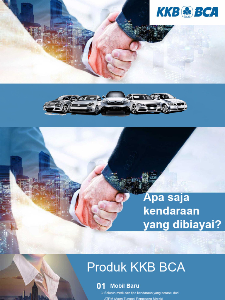 Pembiayaan Kendaraan KKB BCA | PDF