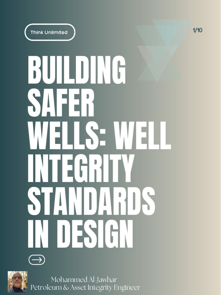 Well Integrity Standards for Safer Wells | PDF | Oil Well | Casing ...