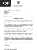 Air Pollution in London Letter