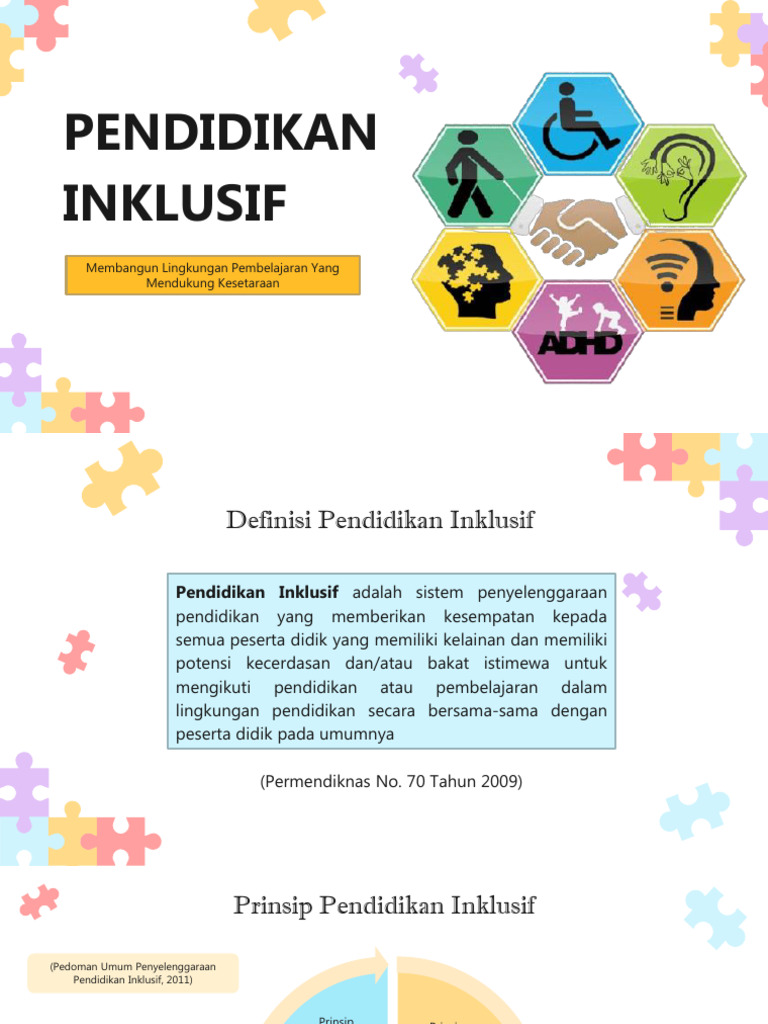 Pendidikan Inklusif: Kesetaraan untuk Semua | PDF