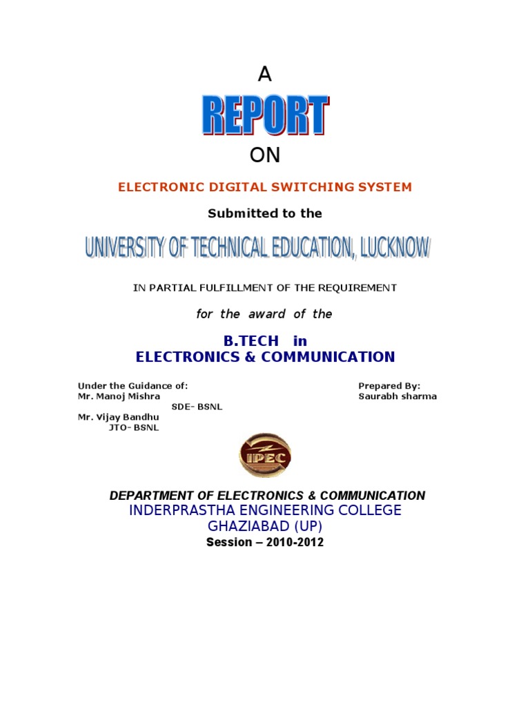 A | PDF | Computer Network | Telephone Exchange