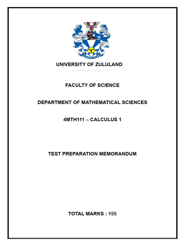 Calculus 1 Test Prep Guide | PDF