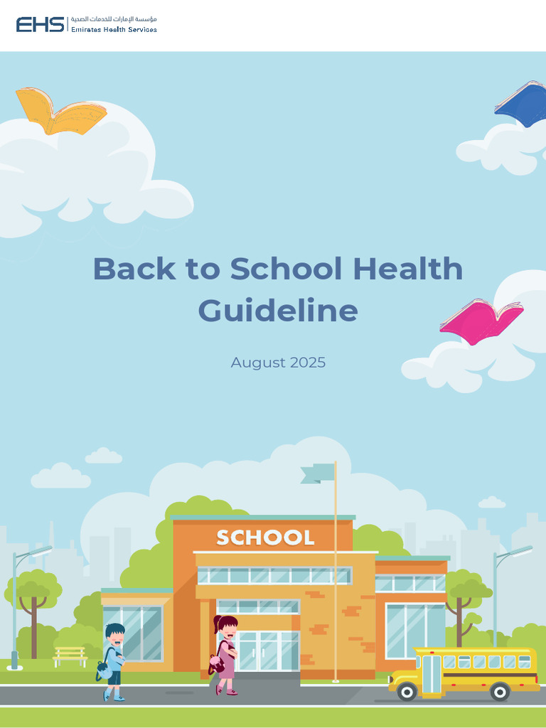 Back to School Health Guidelines 2025 | PDF | Healthy Diet | Mental Health