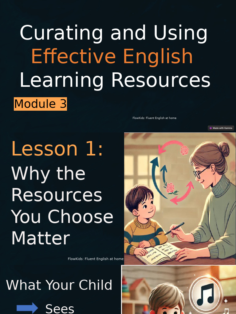 Curating English Learning Resources | PDF