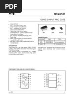 Compuerta and 74HC08