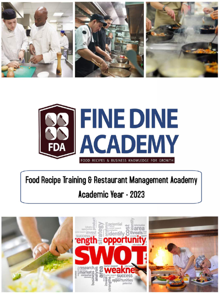 Fine Dine Academy Culinary Courses | PDF | Kebab | Indian Cuisine