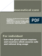 Pharmaceutical Care