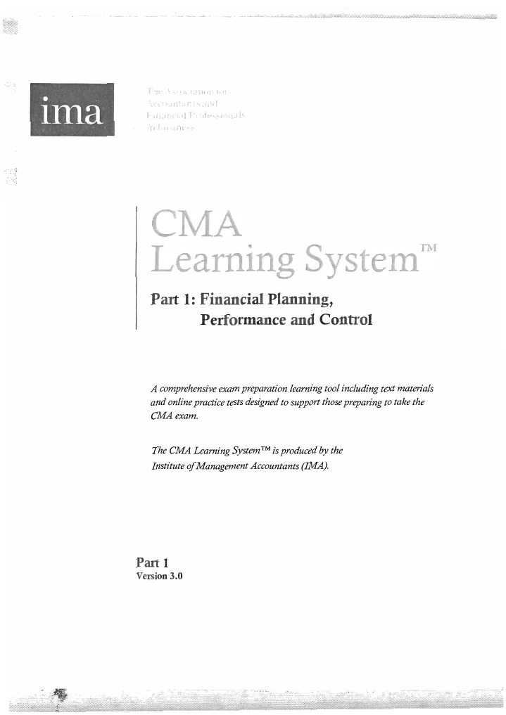 IMA CMA