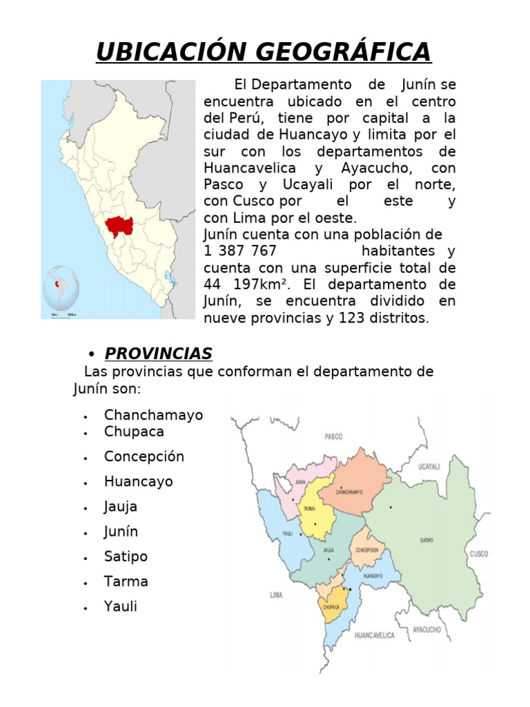 Ubicación Geográfica | PDF