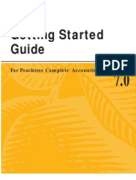 Book - Manual - Getting Started Guide for Peachtree Complete Accounting 7.0