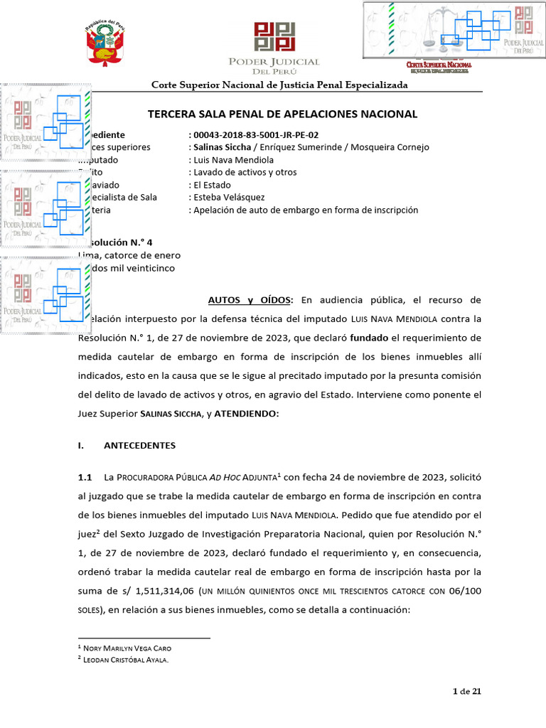 16-1+Tercera+Sala+2 | PDF | Judicaturas | Justicia