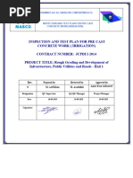Precast Concrete Inspection Checklist | PDF