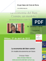 Economía Del Bien Común - Felber Con Portada