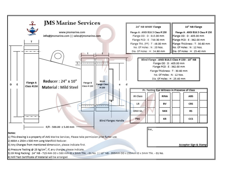 JMS - 24 X 10 - Reducer | PDF | Plumbing