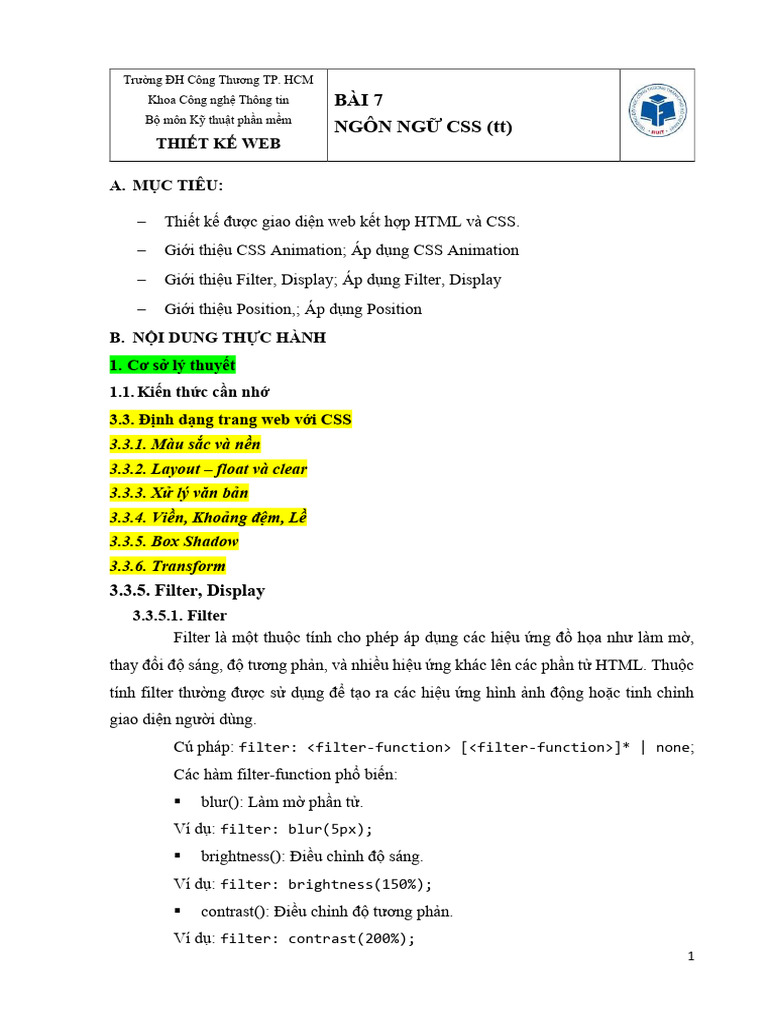 Bai 7 | PDF