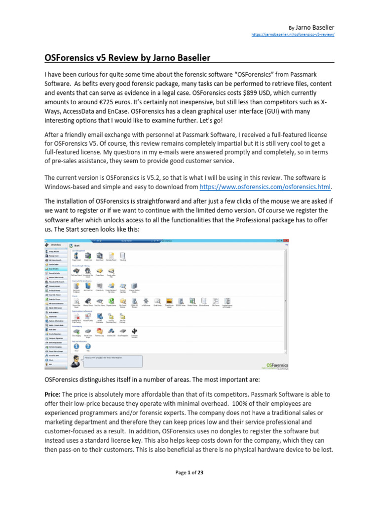 OSForensics V5: Comprehensive Review | PDF | Computer File | File System