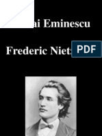 Mihai Eminescu vs Frederic Nietzsche