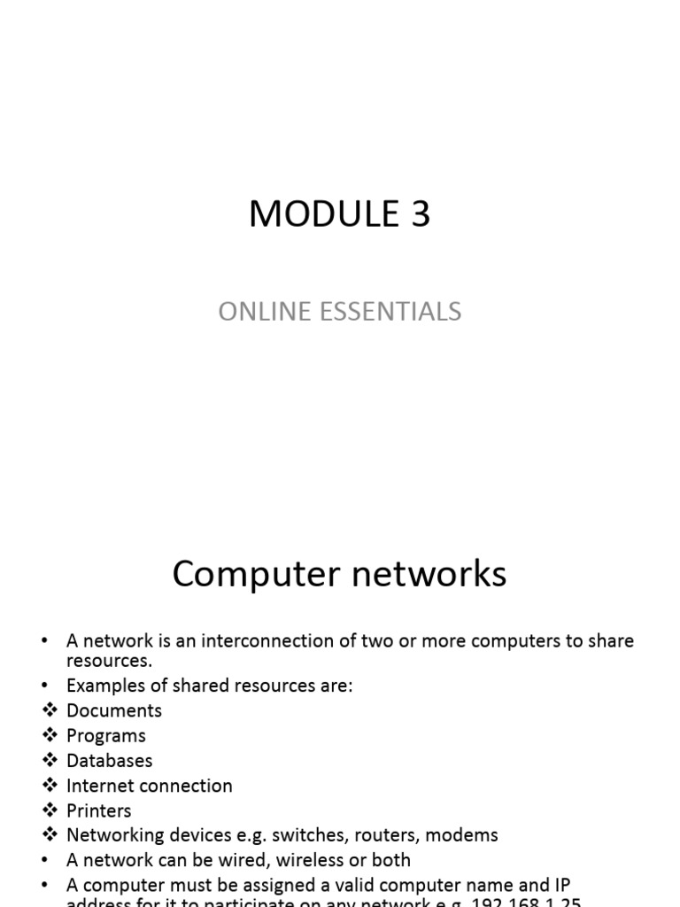 Understanding Local Area Networks (LAN) | PDF | Computer Network ...