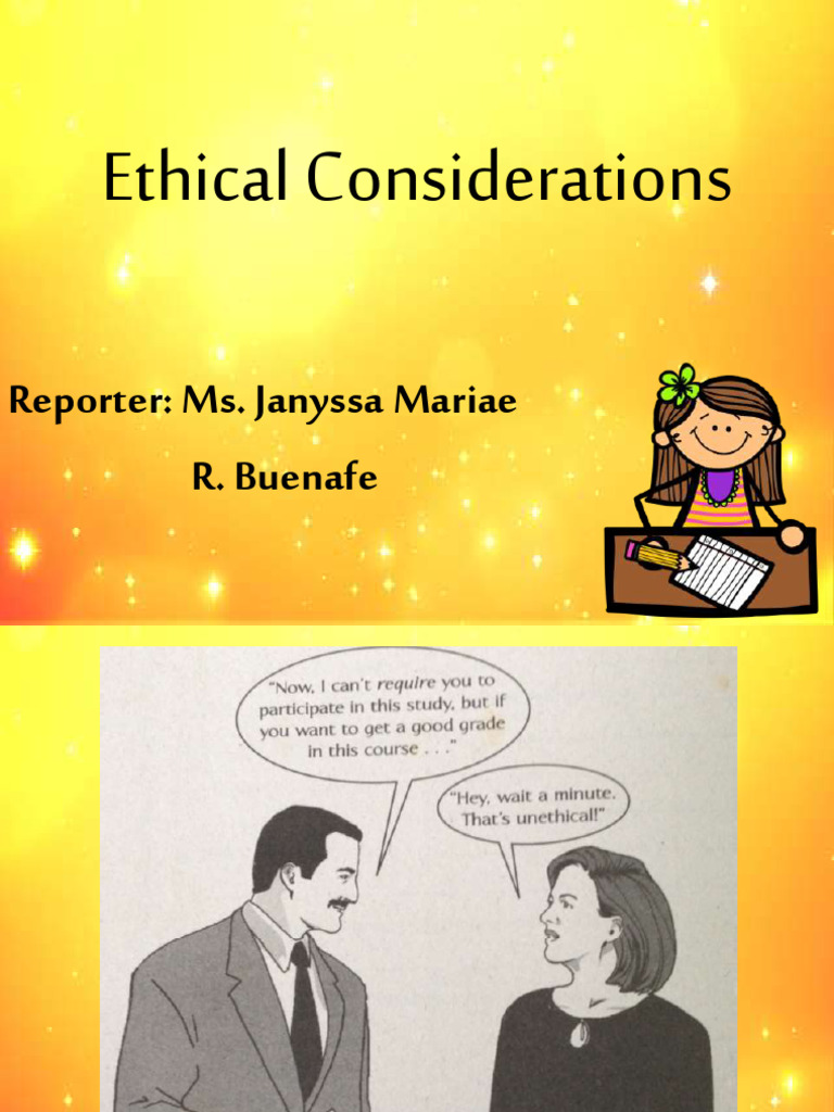 Ethical Principles in Research | PDF