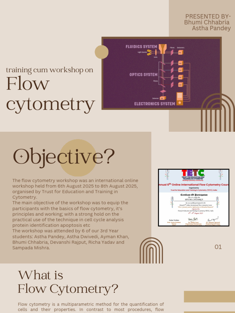 Cell Cycle Analysis via Flow Cytometry | PDF | Flow Cytometry | Cytometry