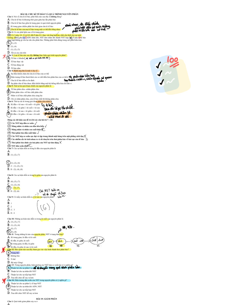 Sinh Học | PDF